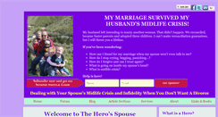 Desktop Screenshot of midlifecrisismarriageadvocate.com